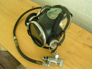 Vintage Scott Hydro - pak Full Face Scuba Mask Diving Snorkeling 2