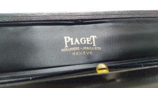 vintage Piaget bracelet storage watch necklace box case only 2