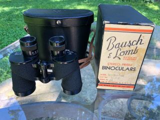 Vintage Bausch & Lomb Zephyr 9x35 Binoculars - Case And Box