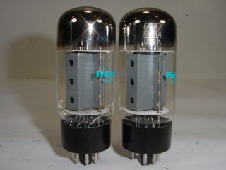 2 Vintage NOS Sylvania EL34 6CA7 Big Fat Bottle OO Matched Amplifier Tube Pair 1 3