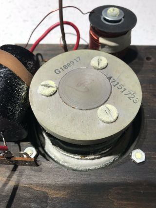 Vintage Tweeters And Crossovers LT - 2 Copper Core General Electric alnico 6