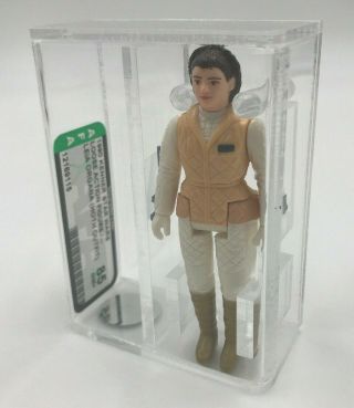 Vintage Kenner Star Wars Princess Leia (hoth Outfit) - Afa 85 - Hk Coo