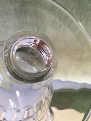 William Yeoward Cut Crystal Vase Vintage 4