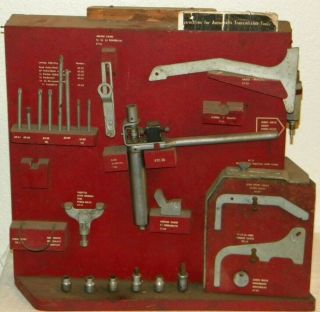 Rare Vintage 1956 Snap - On Automatic Transmission Adjustment Tools 1950 