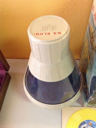 Vintage 1960 ' s GI Joe Official Space Capsule Set w/ Record & Box 6
