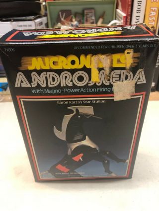 Vintage Mego Micronauts Andromeda With Instruction Sheet And Plastic Tray