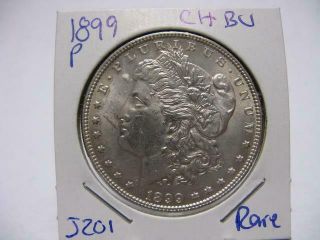 Very Rare 1899 P Morgan Dollar Choice Bu Estate Coin J201