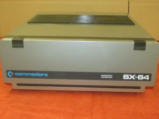 Vintage Commodore SX - 64 Executive Computer portable 4