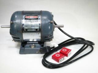 Bearings Vintage Craftsman Electric Motor 1/2 Hp 3450 Rpm
