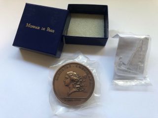 Bronze Libertas American Monnaie De Paris - Rare
