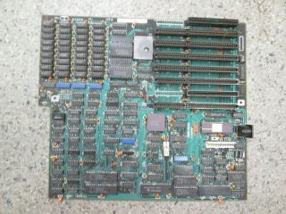 Vintage Ibm At286 512k System Board/motherboard With 80287 Chip