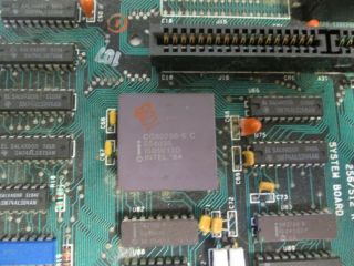 VINTAGE IBM AT286 512K System Board/Motherboard with 80287 chip 2