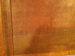 ANTIQUE VINTAGE OLD WOODEN HAND CARVED BUTLERS TEA SERVING TRAY TABLE DISPLAY 6
