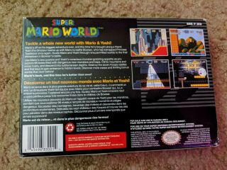 Mario World - Canadian - Complete CIB - Black Label - ULTRA RARE 2