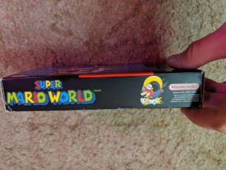 Mario World - Canadian - Complete CIB - Black Label - ULTRA RARE 4