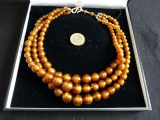 Vintage Christian Dior 1961 Glass Bead Necklace