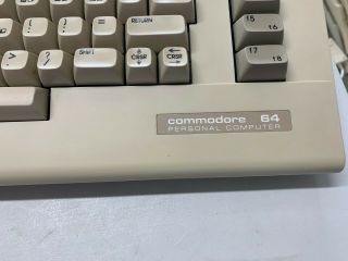 Vintage Commodore 64 C Computer - No power supply 2
