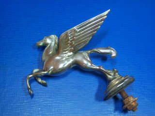 Vintage Pegasus Flying Horse Car Mascot Mobil Oil