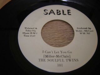 Rare Chicago Northern Soul The Soulful Twins I Can 
