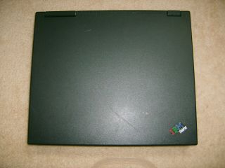 Vintage IBM ThinkPad A22m Laptop with Windows 95 Installed,  Floppy Drive,  Rare 3
