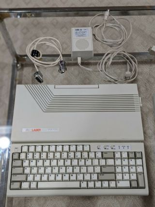 Vtech Laser 128 Ex Vintage Apple Ii Clone Computer Game Console,  Fd 100 Drive