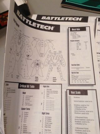 Vintage Battletech 1604 Aerotech 1609 and Solaris VII 1660 Games Some Unpunched 6
