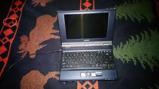 Toshiba Libretto U100 Very Rare Vintage Laptop (1280x720,  7 - Inch,  2005) Win Xp