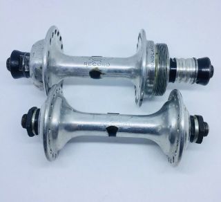 Campagnolo Record Low Flange Hubset 36 Hole Vintage Campy Eroica