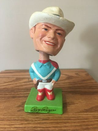 Vintage 1962 Roy Rogers Bobble Head - Awesome Hard To Find