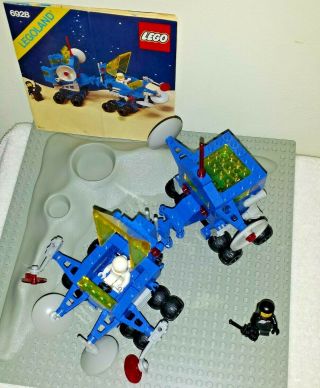 Vintage Lego Space 6928 Uranium Search Vehicle,  100 Complete,  W/instructions