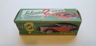 Rare Vintage Schuco 1010 Wende Limo Wind Up Car W/ Box And Key