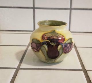 Vintage Moorcroft Art Pottery Arts And Crafts Small English Vase