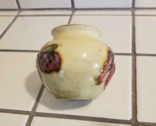 Vintage Moorcroft Art Pottery Arts and Crafts Small English Vase 3