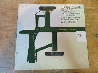 Vintage Ertl 1/16 Scale Die Cast John Deere Sickle Blade Mower With Box