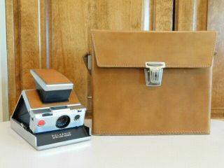 Vintage Polaroid Sx - 70 Land Camera W/case