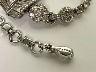Pennino Vintage Signed Leaf Drop Necklace & Bracelet Rare 4