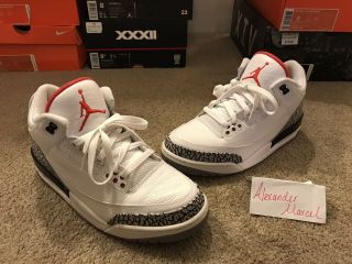 Nike Air Jordan 3 Retro 88 White Cement Rare Limited 100 Authentic Vnds Size 8