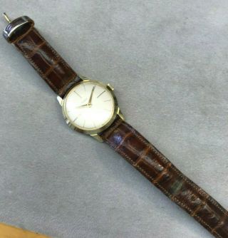 Timex Aluminum Classic Men ' s Watch GERMAN MADE Vintage Extremely Rare 1959 Runs 3