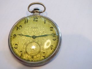1924 Elgin Streamline 14k Gold Filled Pocket Watch Wadsworth Quality 26349343