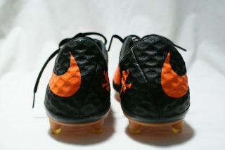 Nike Hypervenom Phantom I FG Size US 9 Black Citrus Orange (VERY RARE) 5