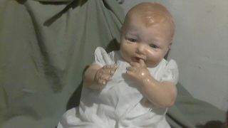 Antique 22 " Effanbee Bubbles Composite Baby Doll 1924