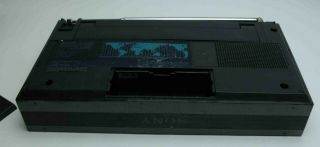 Vintage Sony ICF - 2010 Portable SW/MW/FM/Air Receiver Radio 6