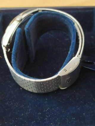 Seiko King Quartz 5856 - 5010 [rare blue with bracelet,  box and looks NOS] 5