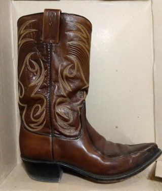Men’s Dan Post Cowboy Boots,  Vintage.  Made In Spain
