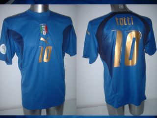 Italy Italia Shirt Puma Adult Xxl 06 Totti Soccer Football Jersey Vintage 4 Roma