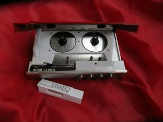 Vintage Sony Walkman WM - 10 Cassette Player w Battery Cover Needs Belt? (L) 6