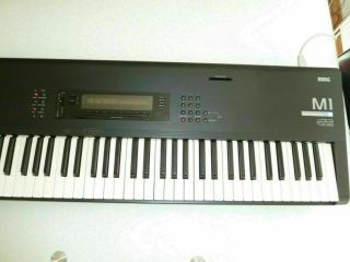 Korg M1 Synthesizer,  Classic Vintage Keyboard