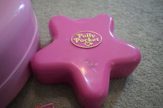 Vintage Polly Pockets & Lucy Lockets Heart Case & Star Compact,  14 Figures 6