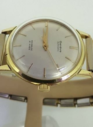 Vintage Geneve Automatic Watch 21 Jewels Incabloc Movt.  Eta Cal.  2451