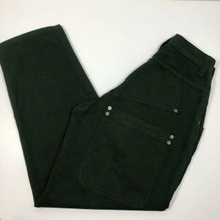 JNCO High Waist Green Denim Jeans Tag Sz 29/30 (actual 26x30) Vintage EUC 3
